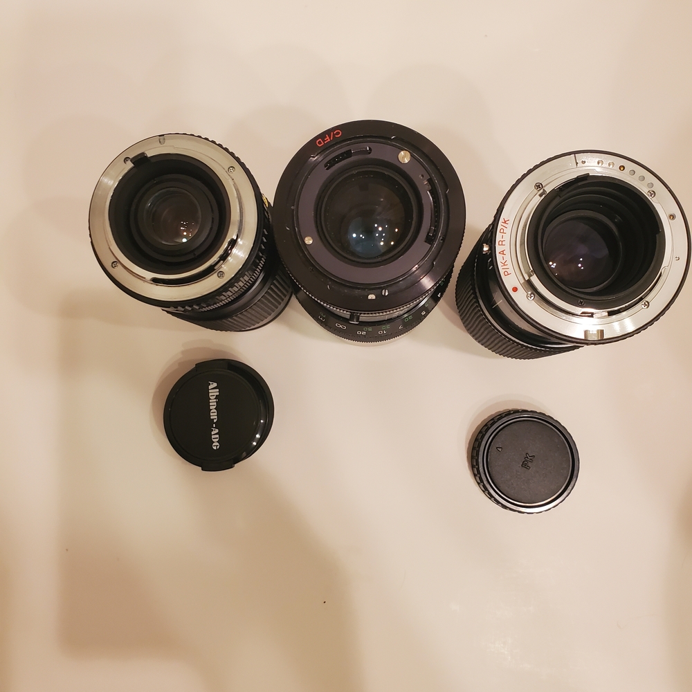 Black Camera Lens Set - Picture 6 of 7